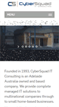 Mobile Screenshot of cybersquad.com.au